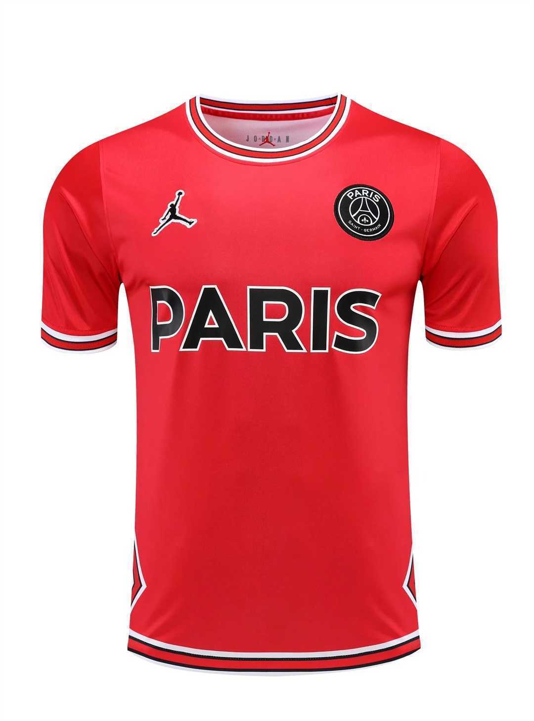 22-23 PSG training suit Short Sleeve Kit red 17
