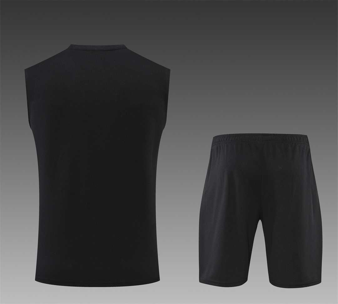 22-23 Manchester United vest training suit kit Black 15