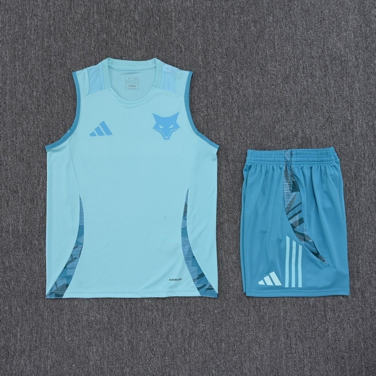 25-26 Cruzeiro Blue Training Kits Football Vest Suits 2