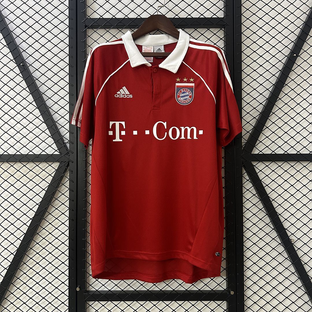 05-06 Bayern Munich Home Retro Kit Vintage Shirt AAAAJersey Dropship Yupoo 8