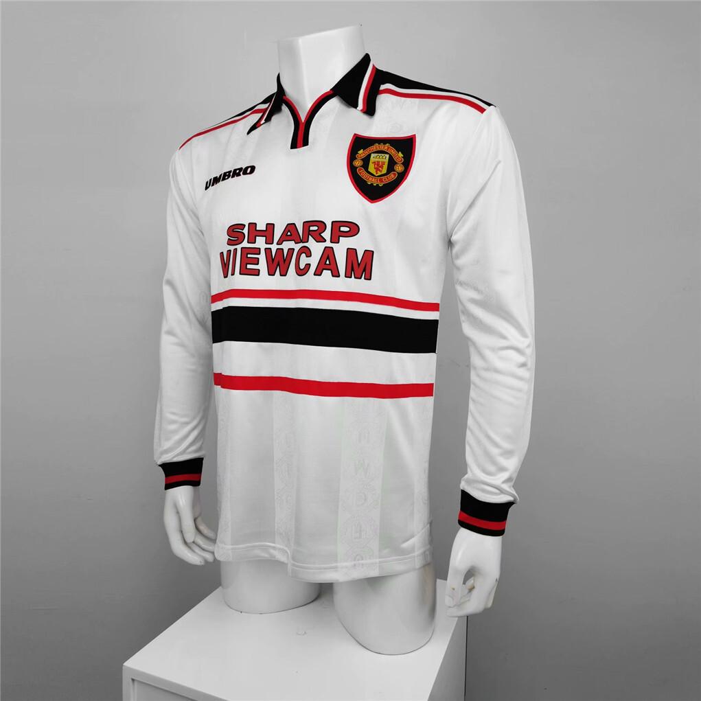 98-99 Manchester United away long sleeve 10