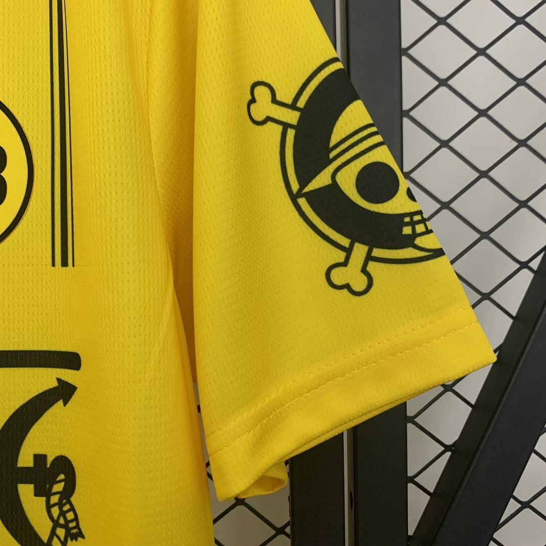 25-26 Borussia Dortmund x One Piece Special Edition Kit Football T-Shirt AAAAJersey Wholesale Y 3