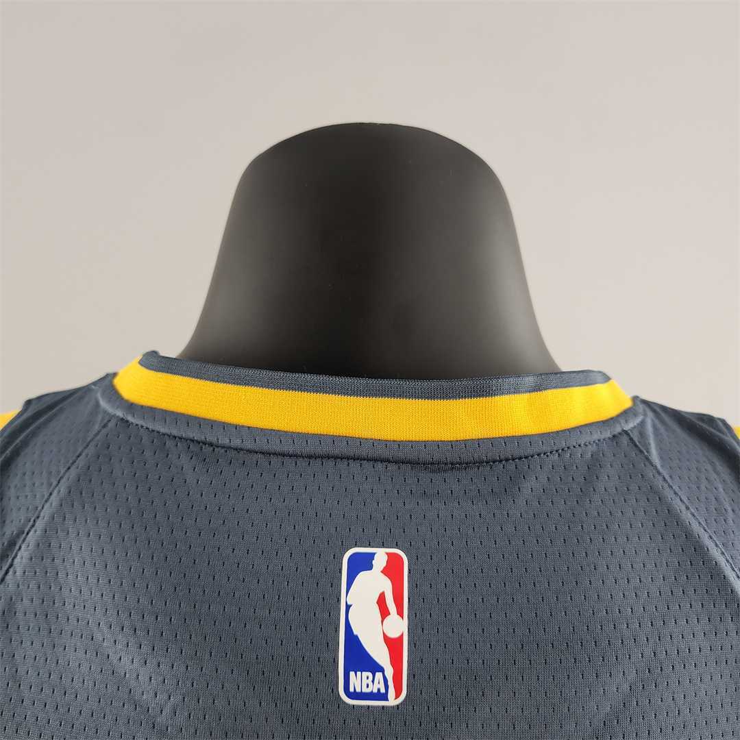 2018 POOLE#3 Golden State Warriors Grey NBA Jersey 7