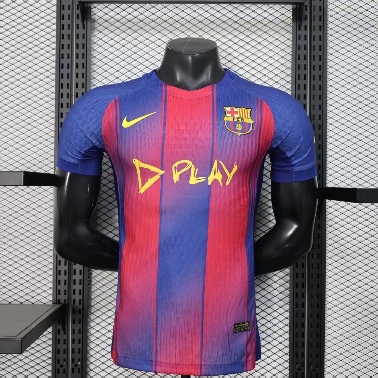 25-26 Barcelona X PLAY Home Kit Player Version Football Shirt AAAAJersey Supply Yupoo