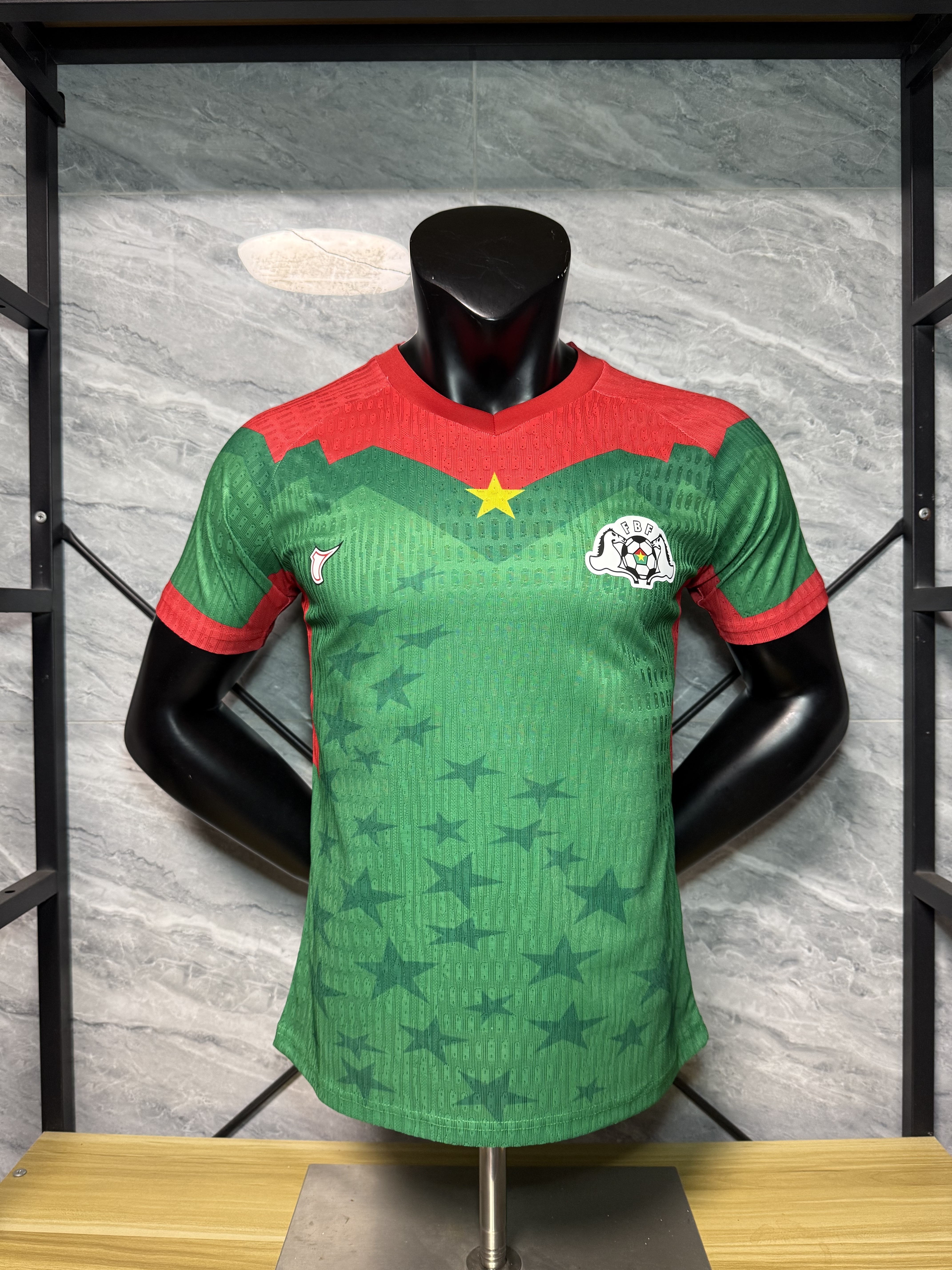 2025 Burkina Faso Home Kit Player Version Soccer T-Shirt AAAAJersey Supply Yupoo