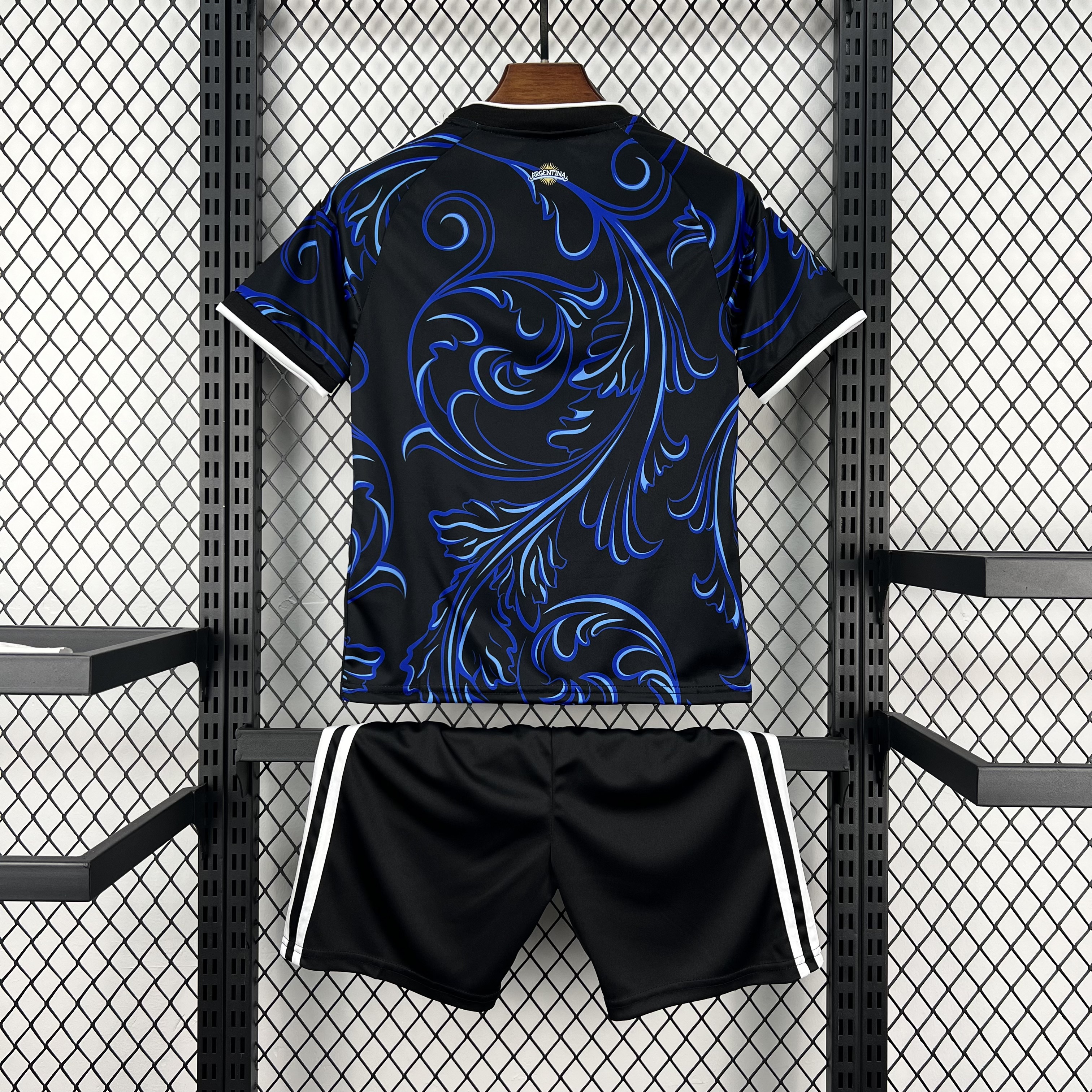 2026 World Cup Argentina Away Kids Kit Football Youth Apparels AAAAJersey Supply Yupoo 6 4