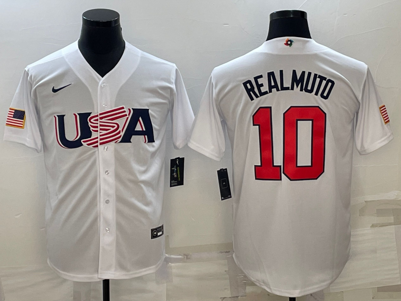 USA 2023 World Cup Baseball Jerseys 90