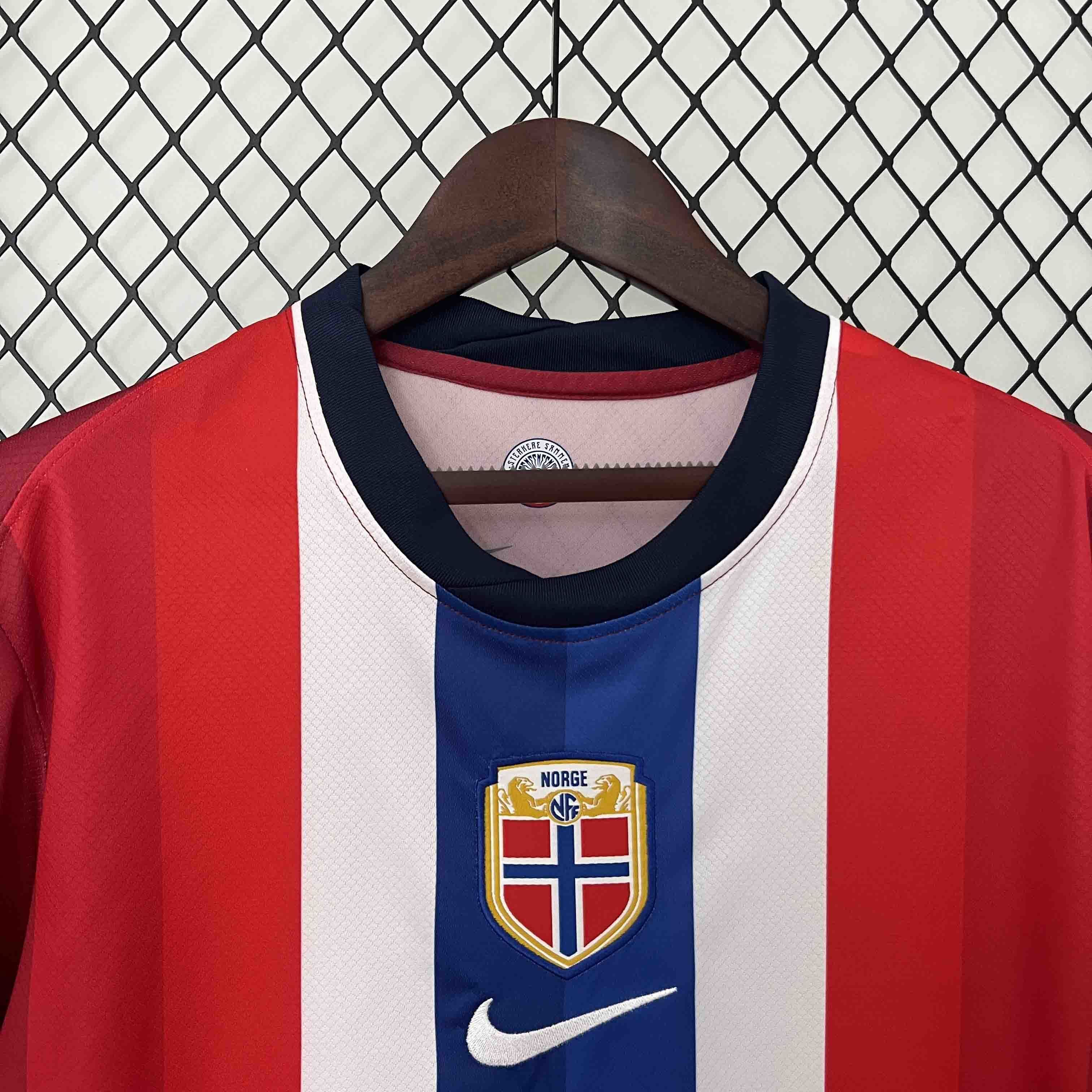 2024 Norway Home Shirt Football Replicas Yupoo 2