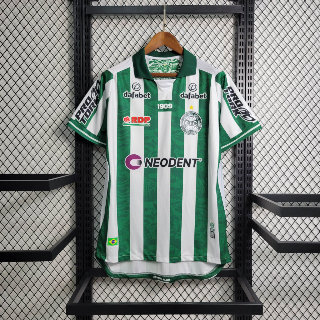 23-24 Coritiba Home S-XXL Cheap Soccer Jerseys