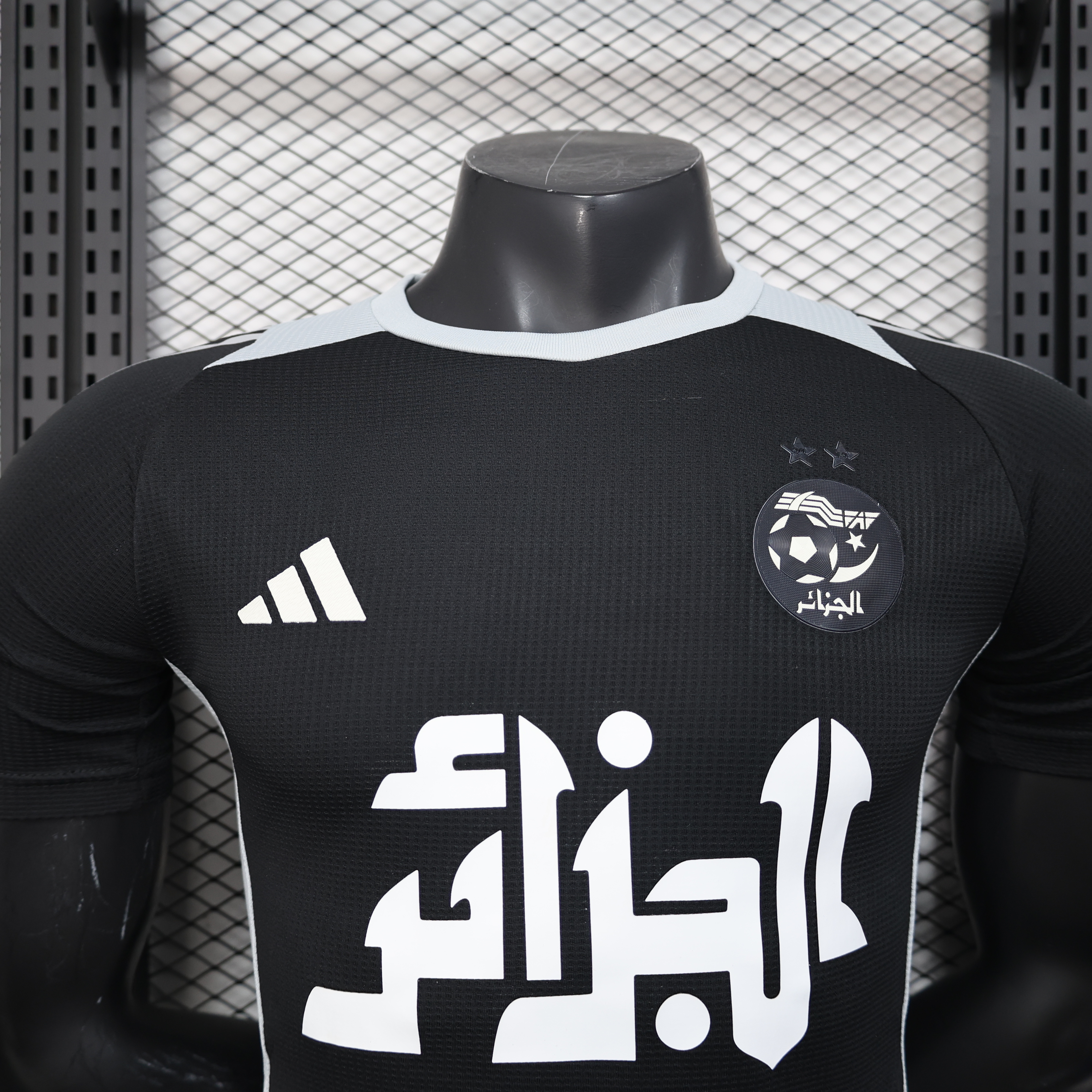 25-26 Algeria Black Special Edition Kit Player Version Shirt AAAAJersey Wholesale Yupoo 2