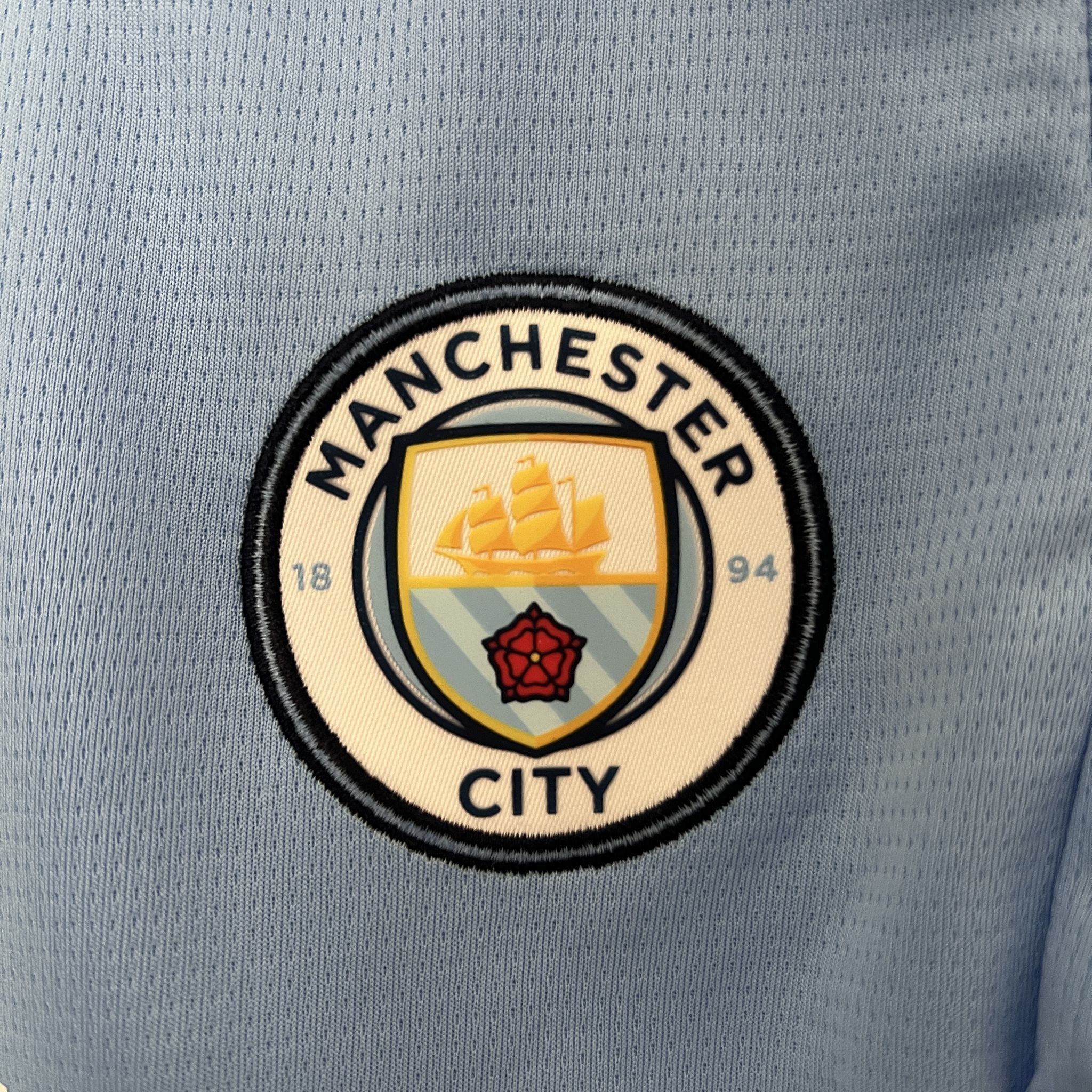 24-25 Manchester City Home Kid Kits Youth Apparels AAAAJersey Wholesale Yupoo 3