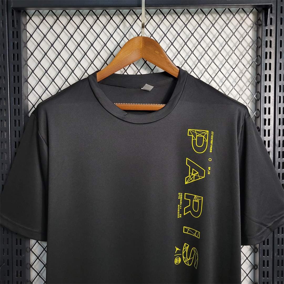 23-24 PSG black training suit 5