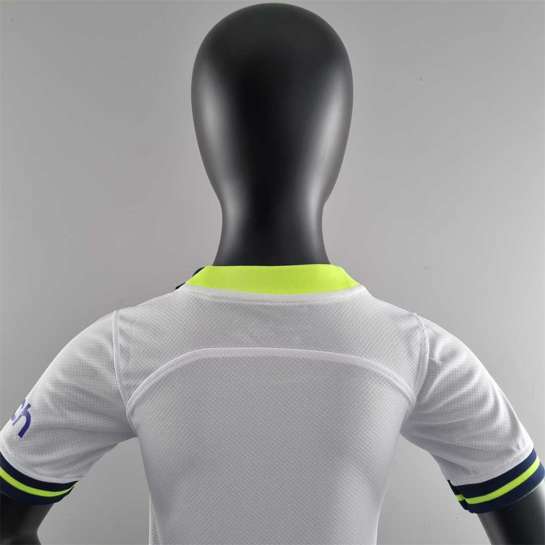 22-23 Tottenham Hotspur home kids kit 9