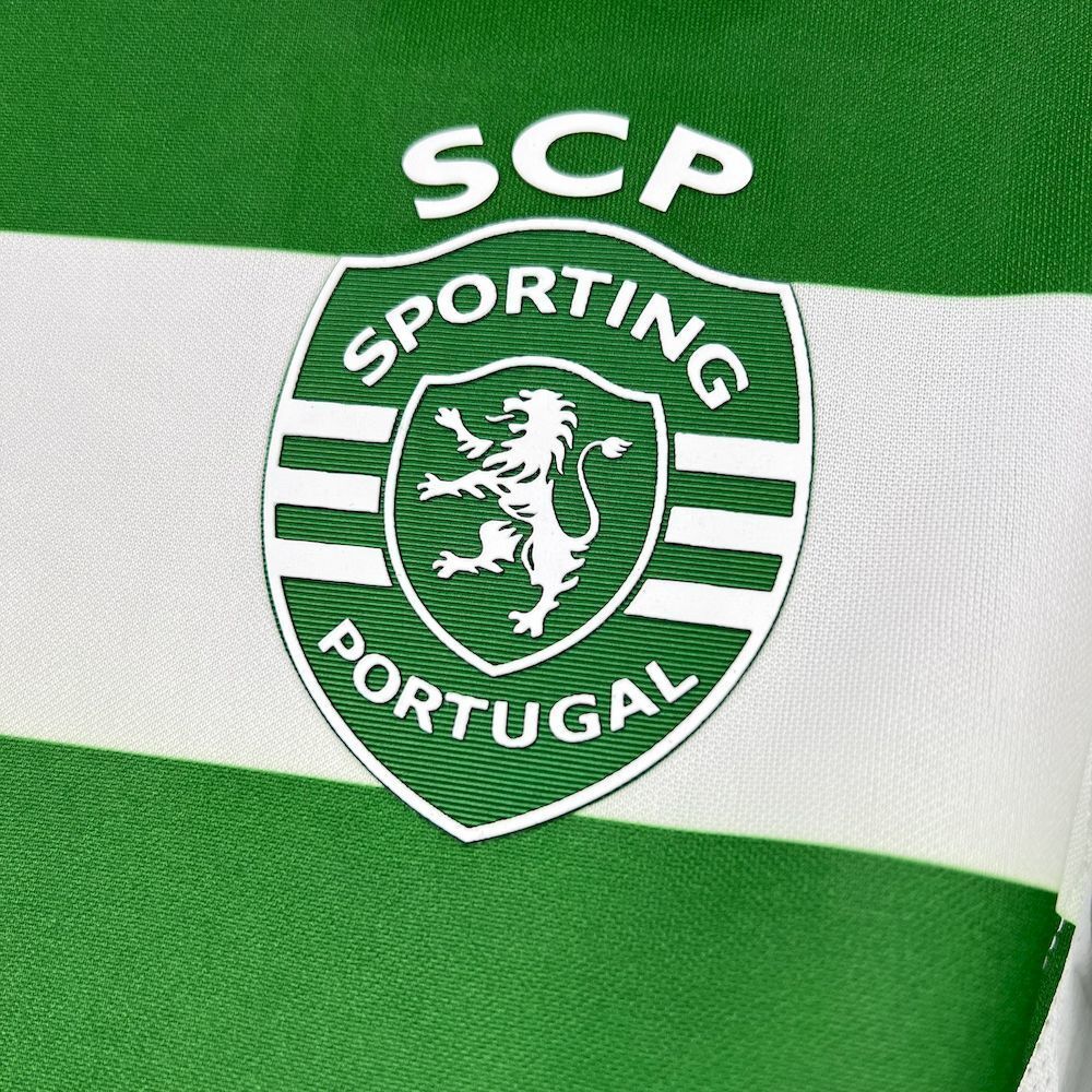 25-26 Sporting Lisbon Home Kit Football T-Shirt Soccer AAAAJersey Yupoo 3
