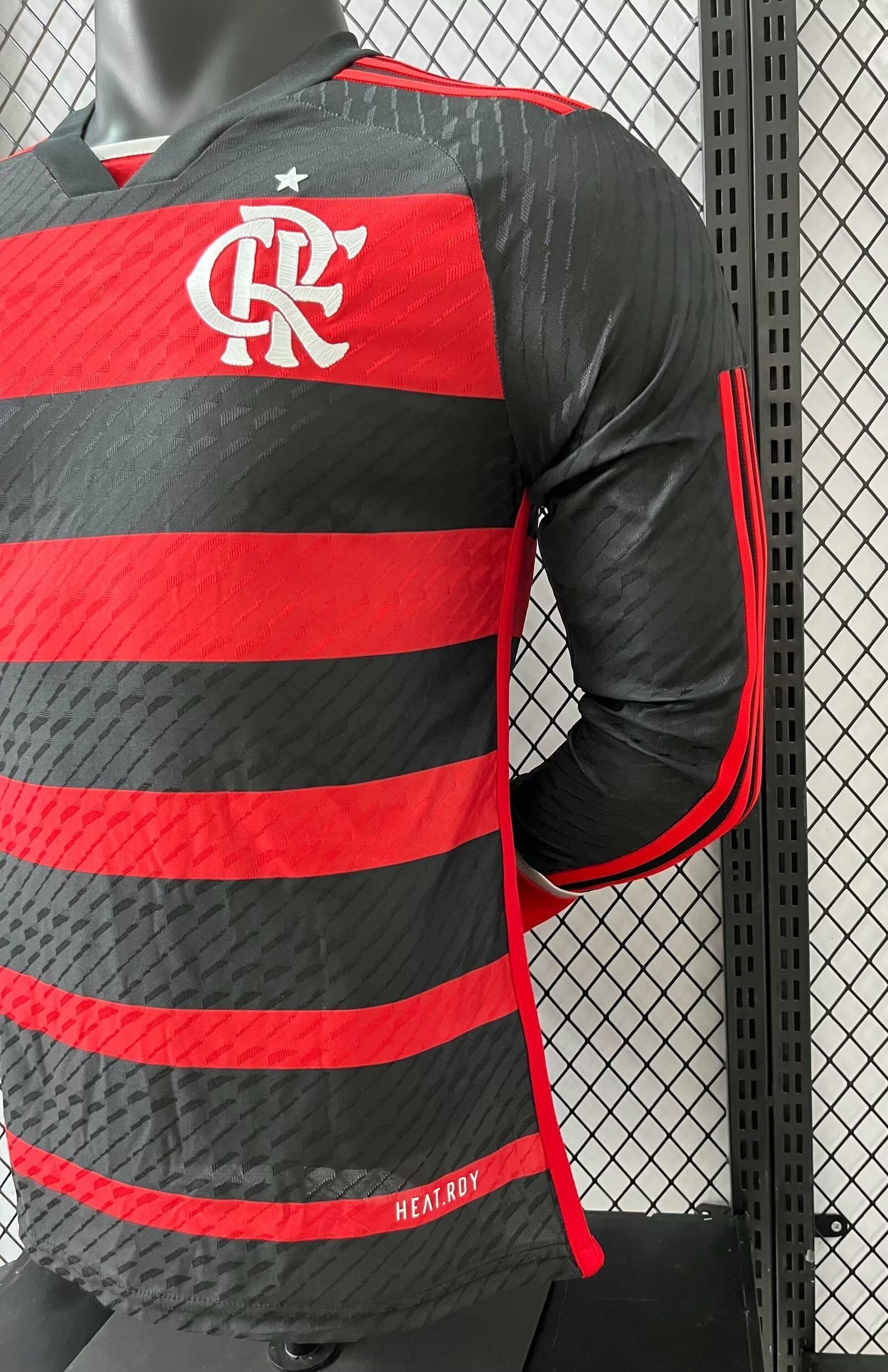24-25 Flamengo Home Kit Long Sleeve Player Version Shirt Best Jerseys Yupoo 6