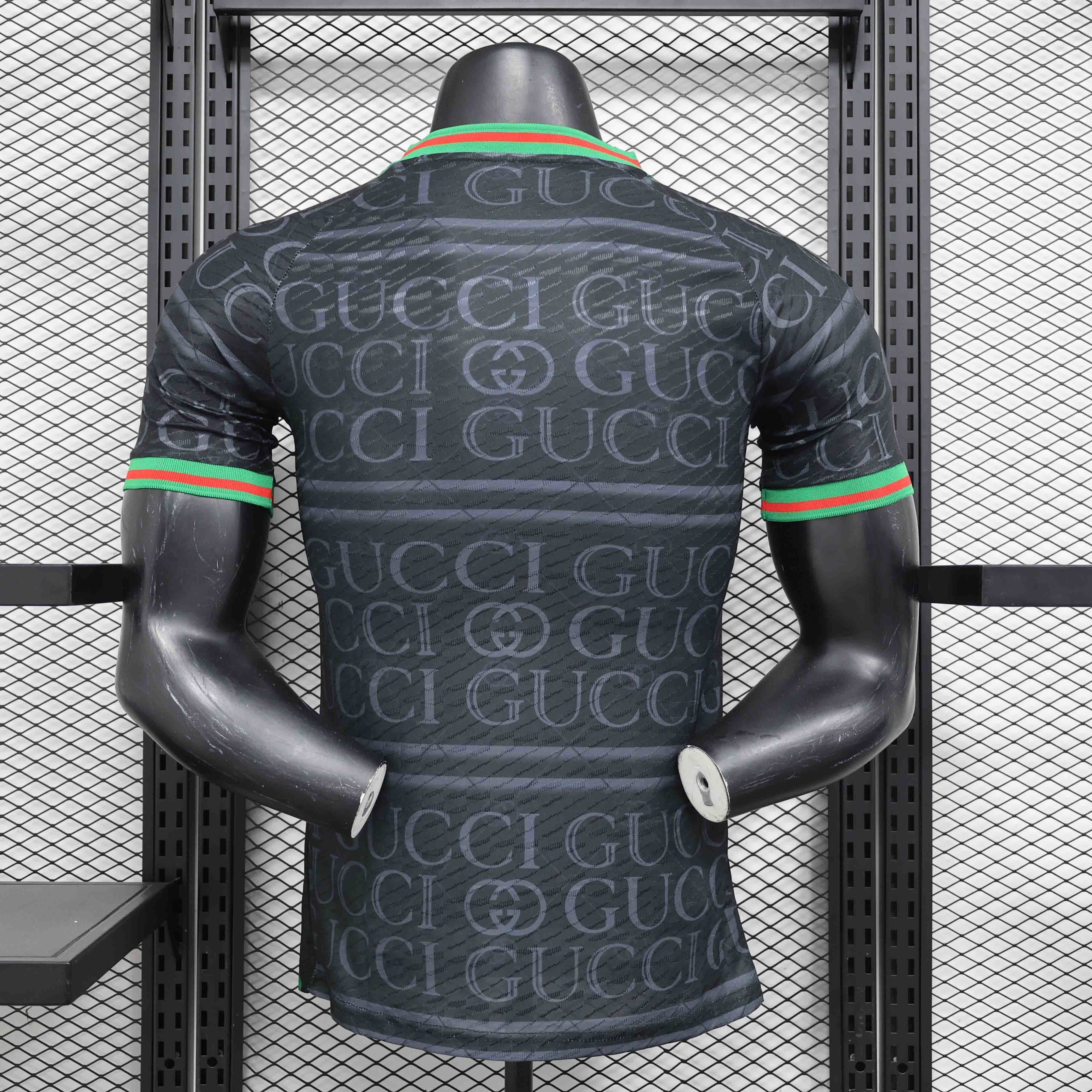 24-25 Real Madrid x Gucci Joint Special Edition Player Version Shirt Soccer AAAAJersey Yupoo 2