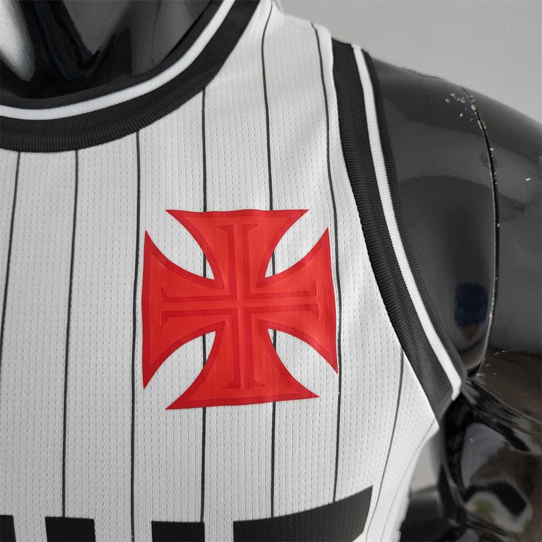 Vasco da Gama Basketball Jersey White 6