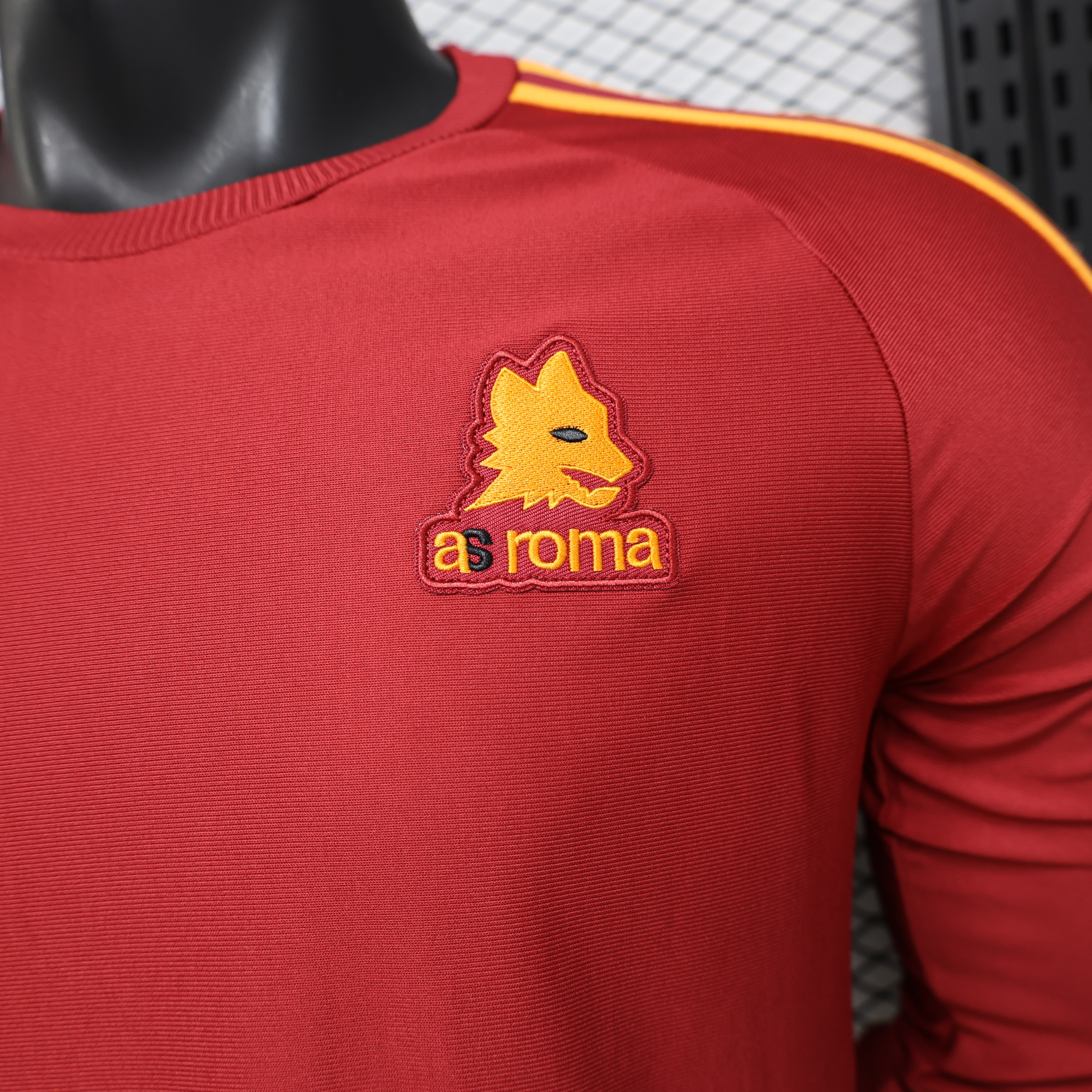 26-27 Roma Mens Casual Retro Style Football Long Sleeve T-Shirt AAAAJersey Wholesale Yupoo 5