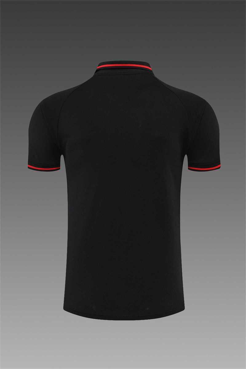 Manchester United Polo black and white-red 1