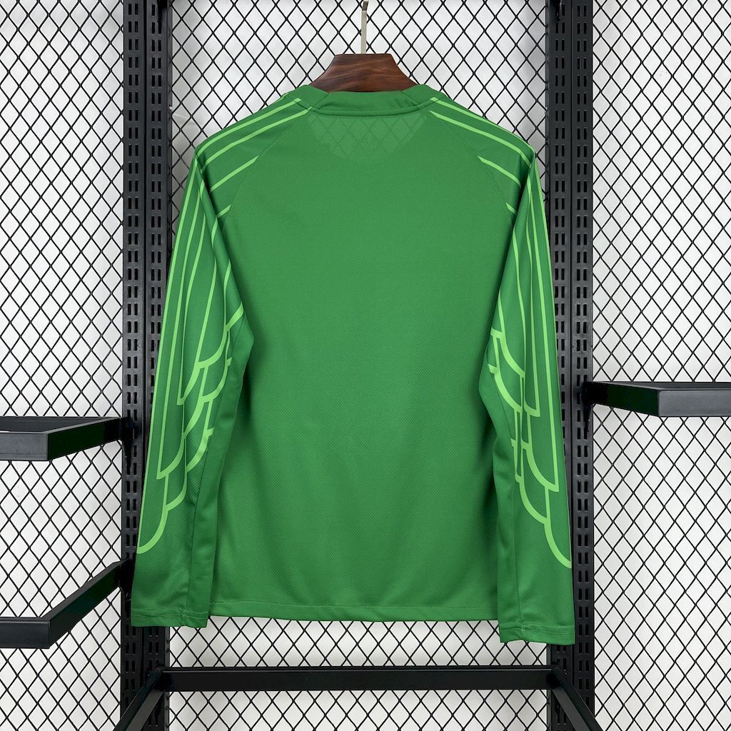 25-26 PSG Green Goalkeeper Long Sleeve Kit Football T-Shirt AAAAJersey Yupoo 4