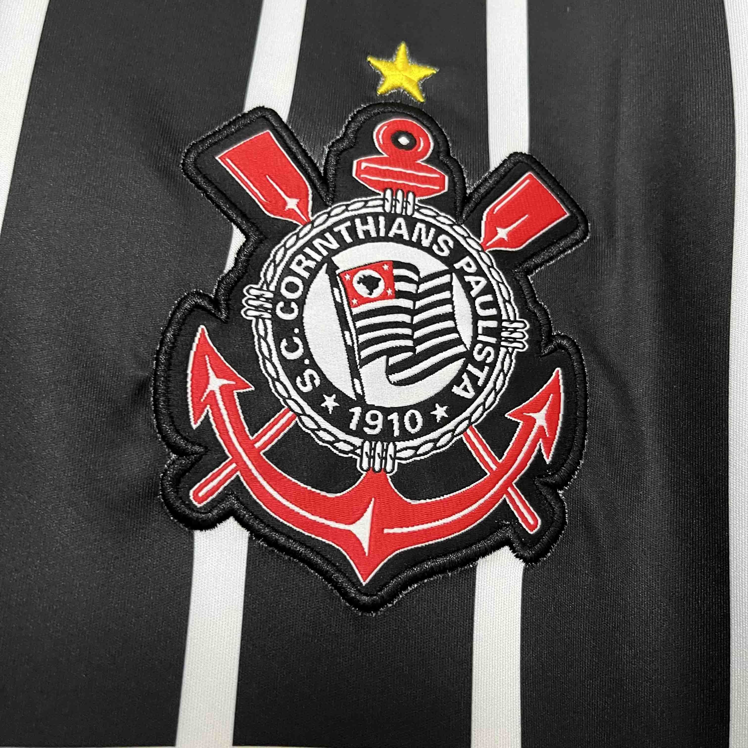 98-99 Corinthians Away Retro Kit Vintage Shirt AAAAJersey Supplier Yupoo 2
