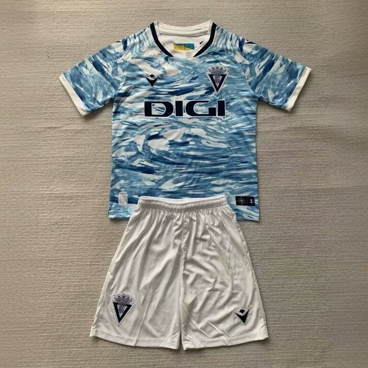 24-25 Cadiz Special Edition Kid Kits Children Sets Soccer Jerseys Yupoo