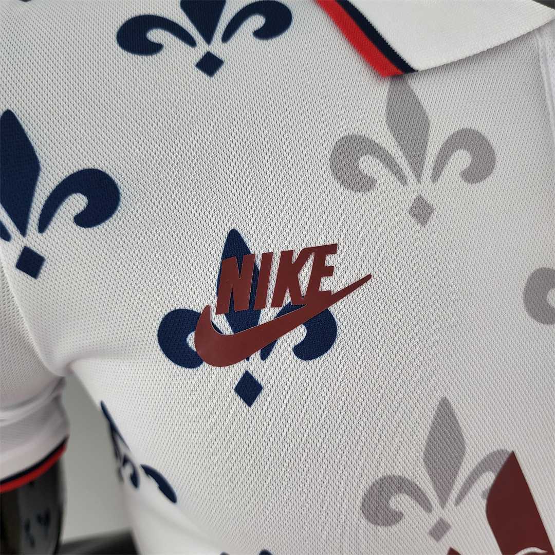 22-23 PSG Co-branded version white POLO 4