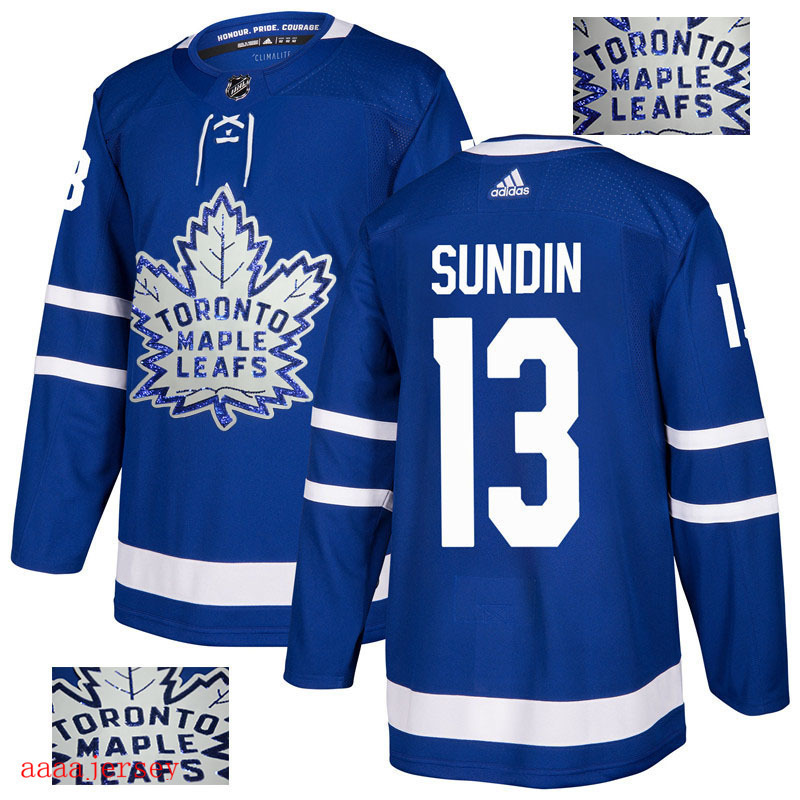 2018 Toronto Maple Leafs ice hockey jersey M-3XL 多伦多枫叶队时尚亮片款冰球服 25