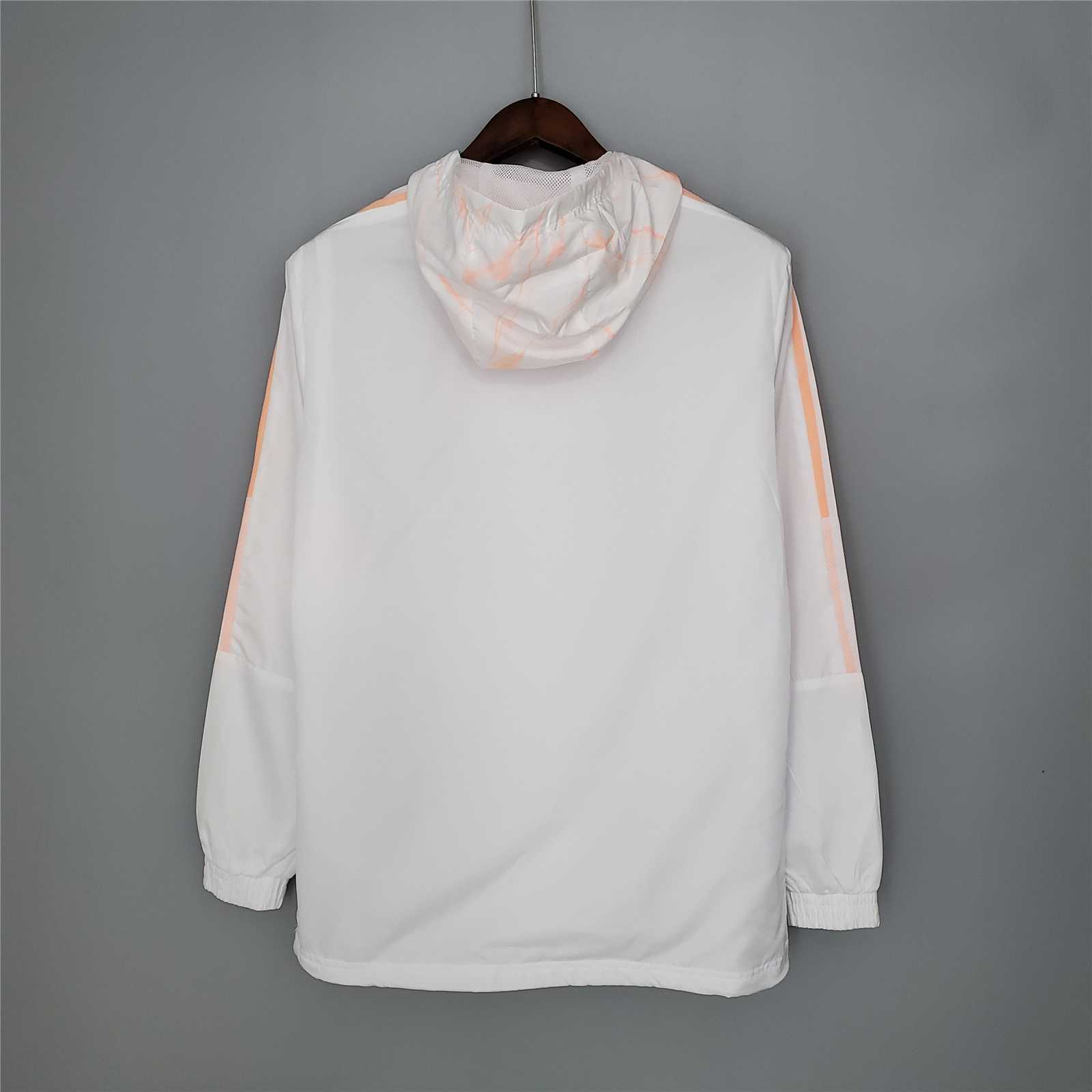 21-22 Arsenal White Windbreaker 7