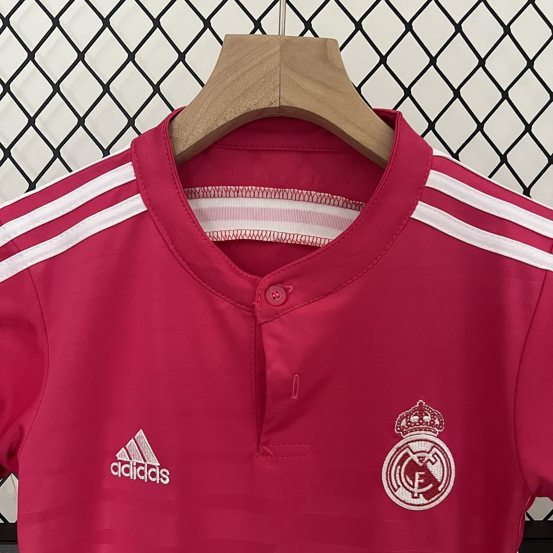 14-15 Real Madrid Away Retro Kids Kits Vintage Children Sets Football Jerseys Yupoo 1