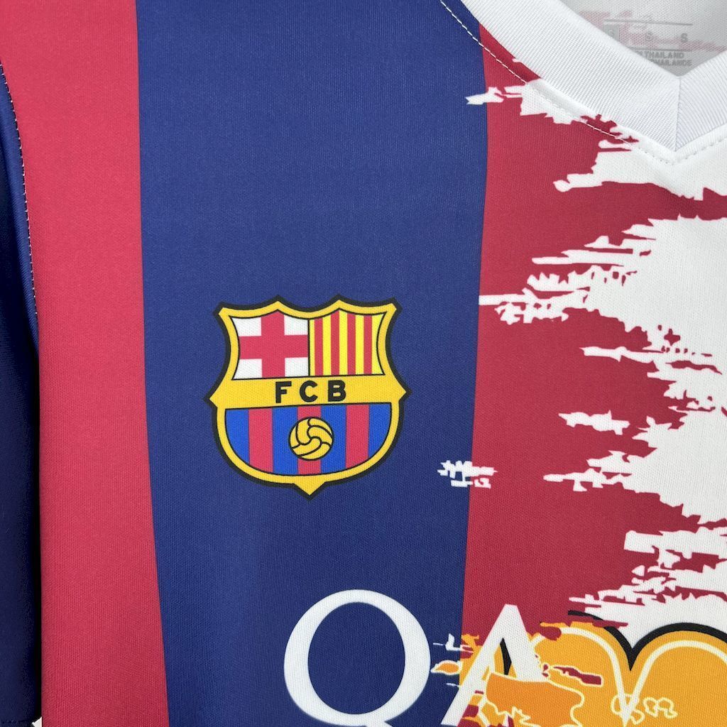 25-26 Neymar Jr Exclusive Edition Barcelona-Santos Shirt Football Uniform AAAAJersey Wholesale 4