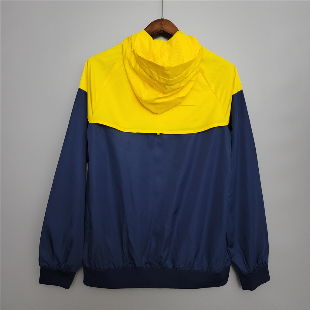 20-21 Boca Juniors blueyellow windbreaker 1