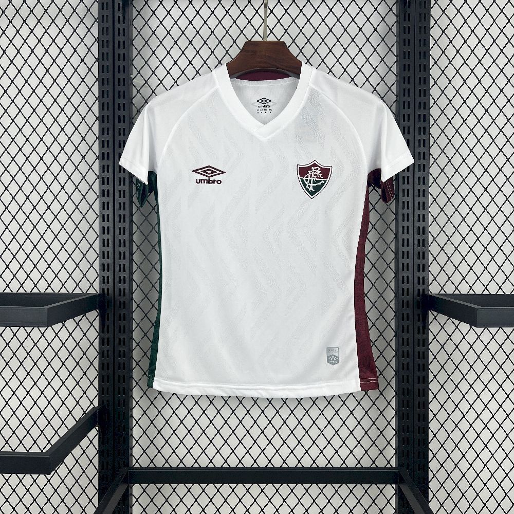 25-26 Fluminense Woman Away Kit Soccer T-Shirt AAAAJersey Supply Yupoo