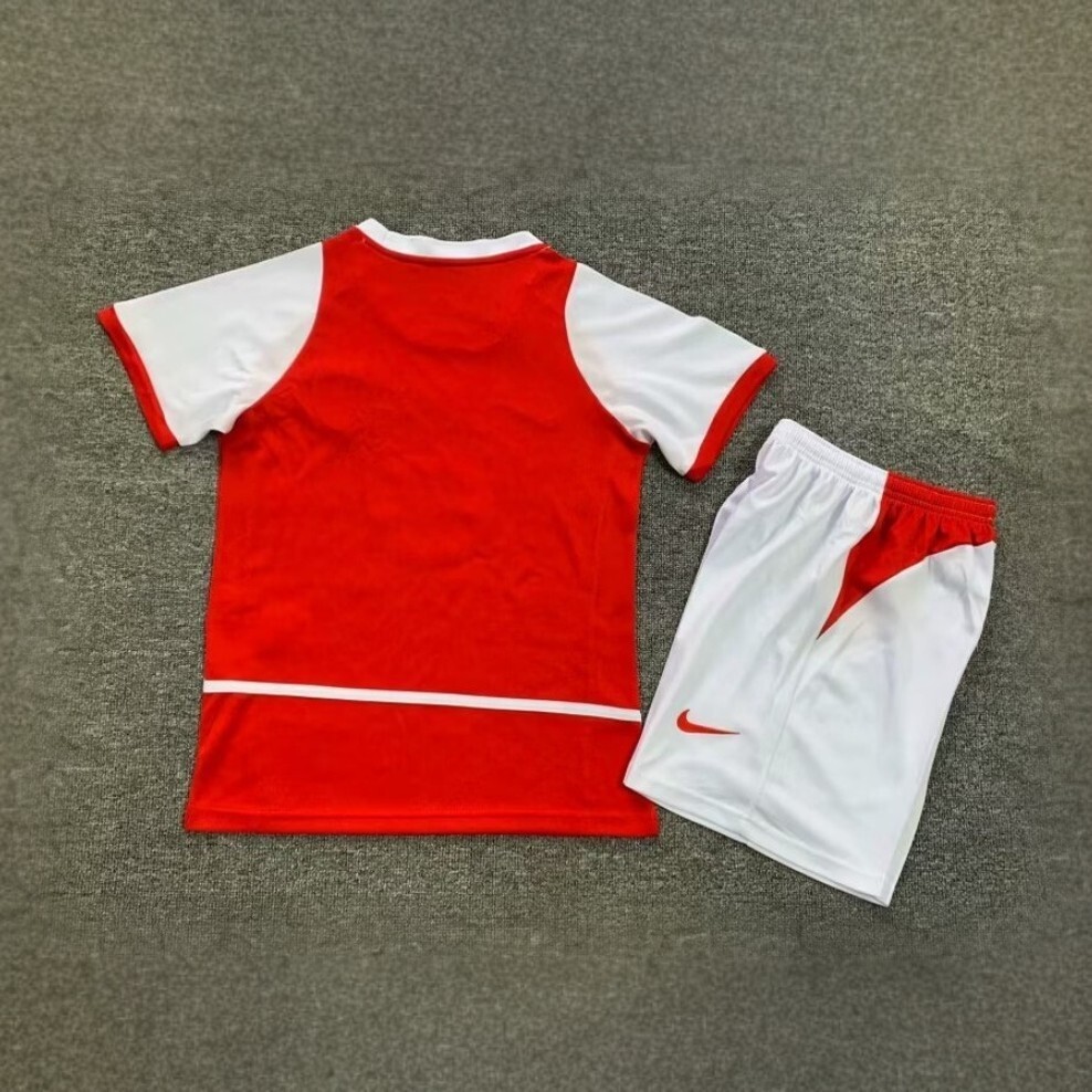 02-04 Arsenal Home Retro Kids Kits Children Shirt Cheap Jerseys Yupoo 5