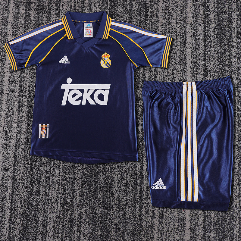98-99 Real Madrid Away Retro Kit Vintage Shirt Soccer AAAAJersey Yupoo
