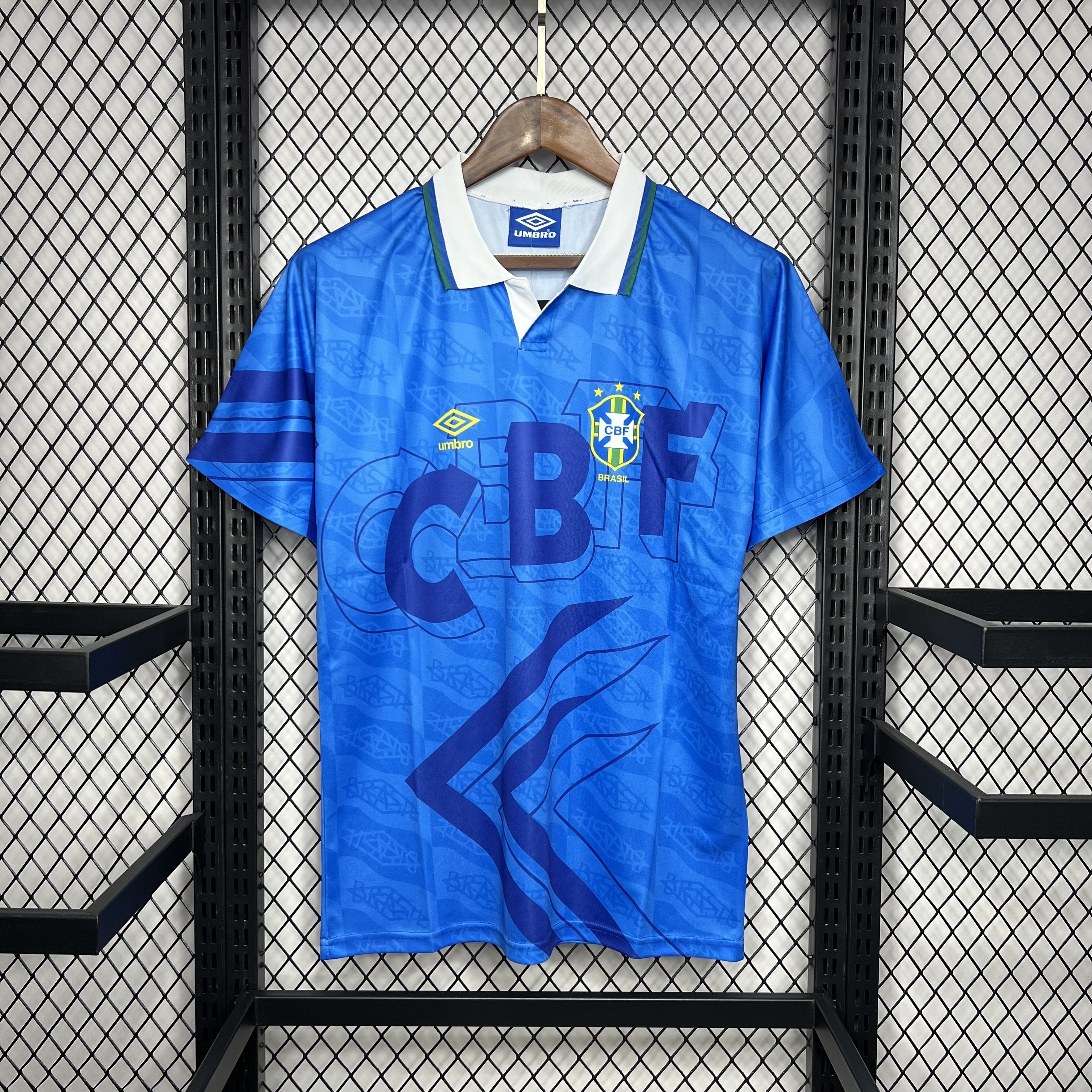 91-93 Brazil Away Retro Kit Vintage Shirt AAAAJersey Wholesale Yupoo