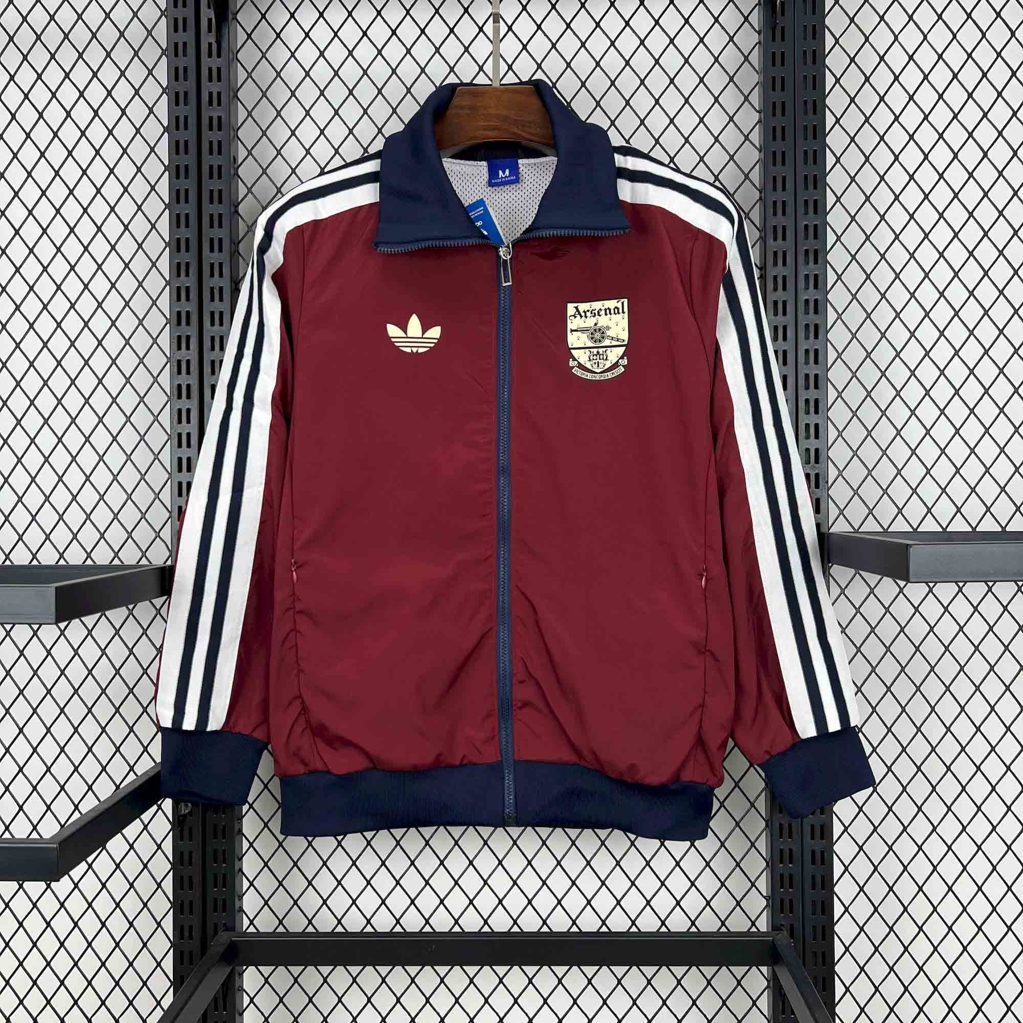 25-26 Arsenal Long sleeves Windbreaker Soccer AAAAJersey Yupoo S-2XL 5