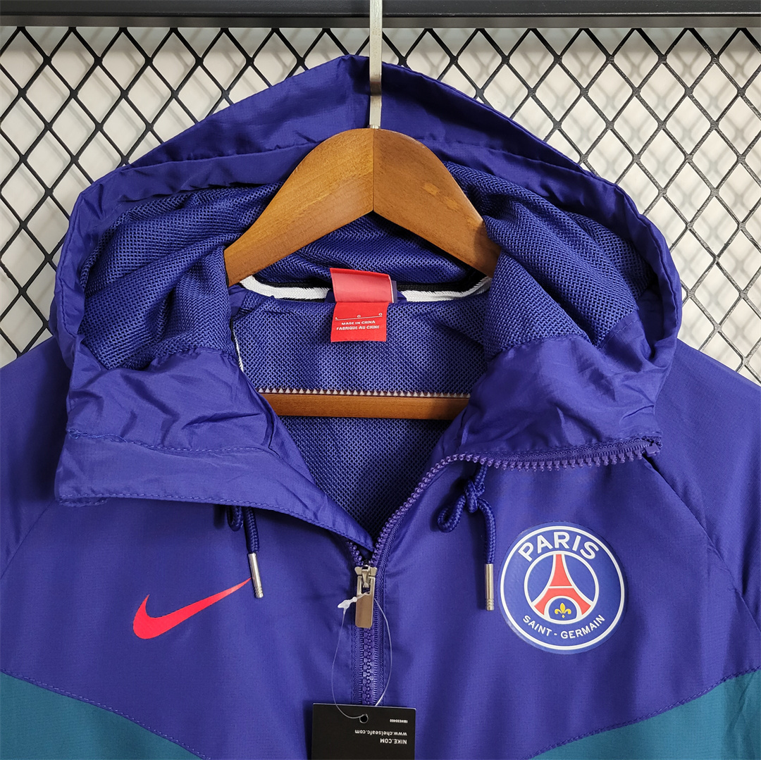 PSG Windbreaker Black Blue Purple 7 4