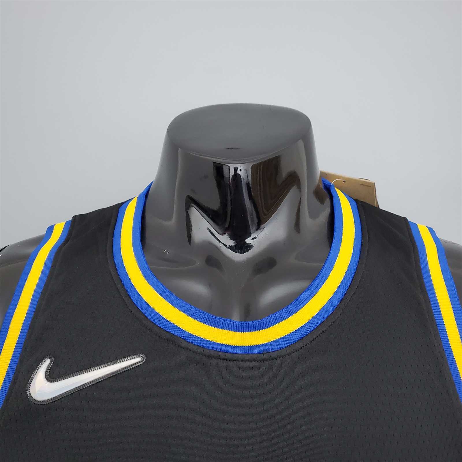 2022 75th Anniversary green#23 Warriors City Edition Black 5