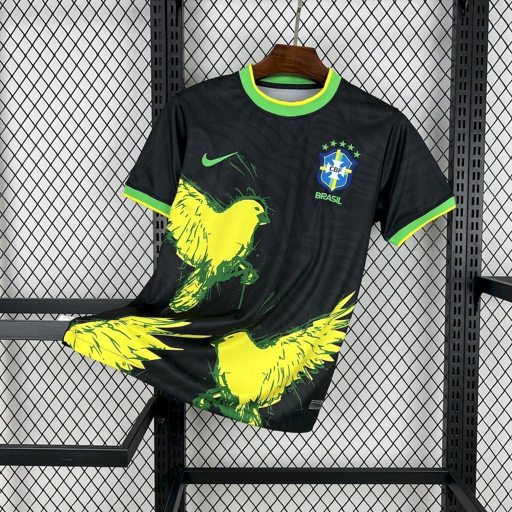 2025 Brazi Dove of Peace Black Special Edition Shirt Soccer Uniform AAAAJersey Supply Yupoo