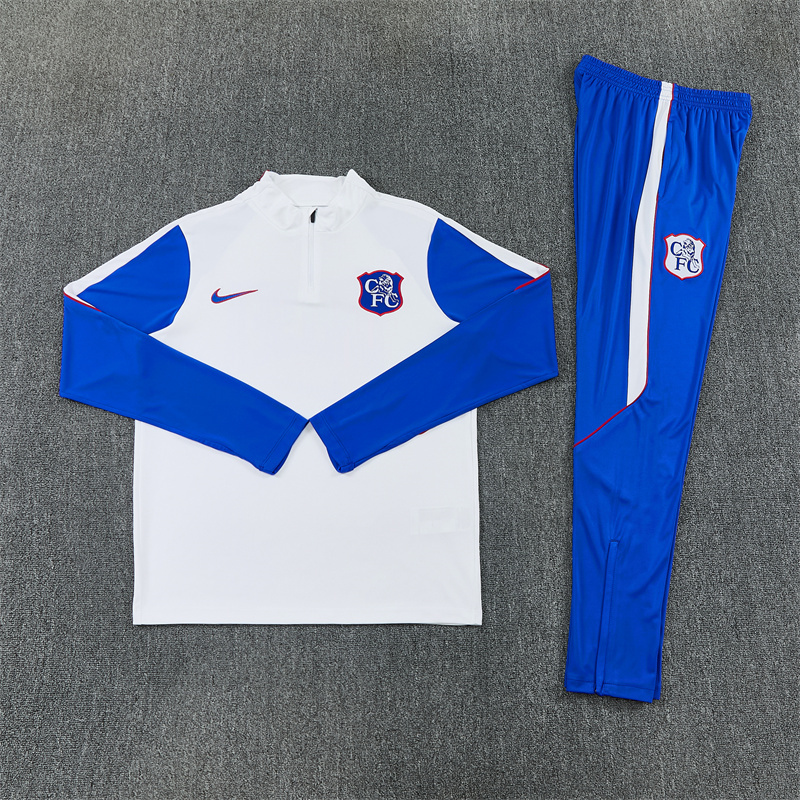 26-27 Chelsea Mens Kit Football Aldult Training Long Sleeve Suit Yupoo 5