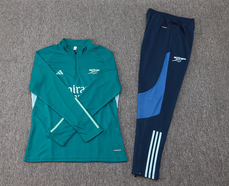 23-24 Arsenal Long Sleeve Kits Zipper Training Suits Jersey Supplier Yupoo 2