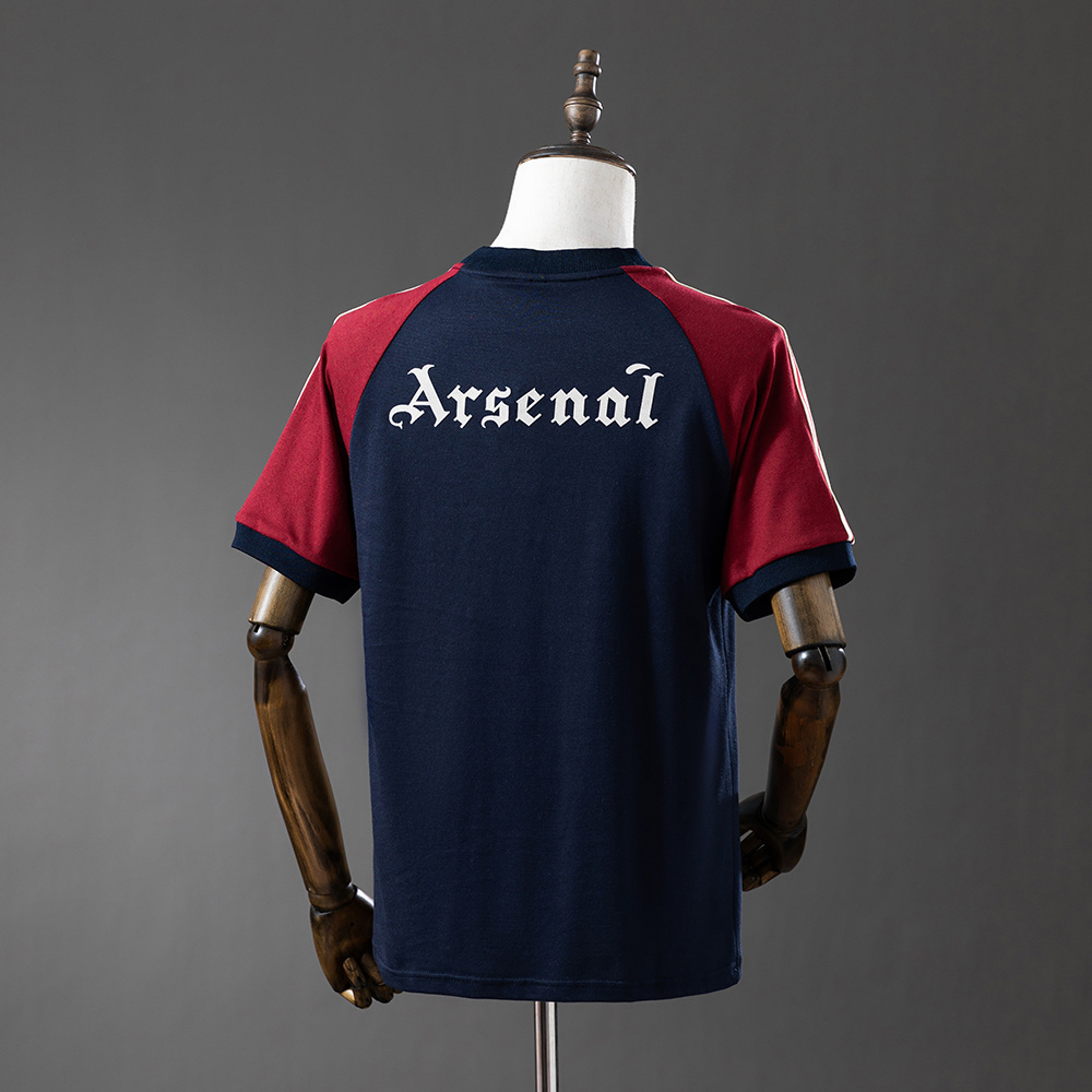25-26 Arsenal Adidas Adicolor Classics Navy Cotton T-Shirt 1