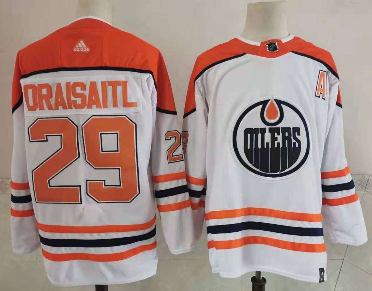 Edmonton Oilers ice hockey jersey M-3XL 埃德蒙顿油人队冰球服 2