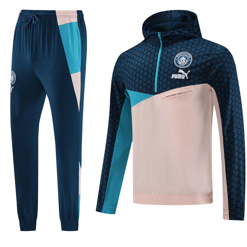 23-24 Manchester City Hoodie Long Sleeve Training Suit Yupoo