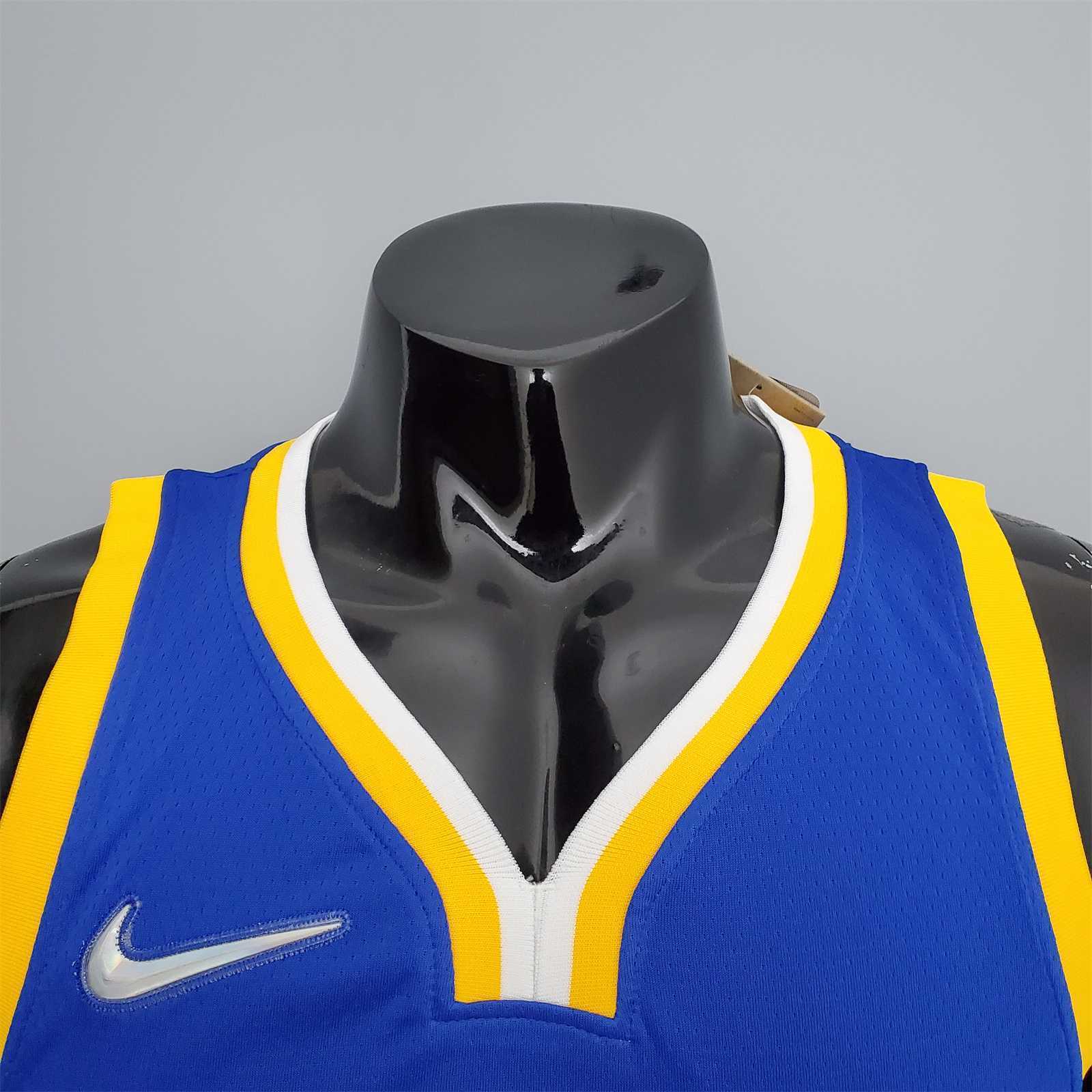 75th Anniversary WIGGINS#22 Warriors Blue 7