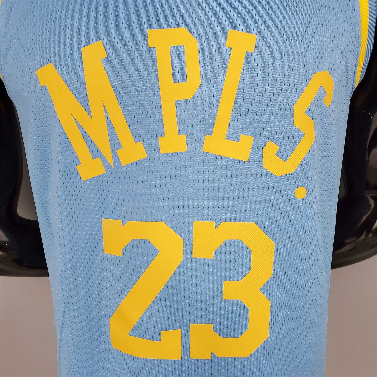 2021 James#23 Lakers Minneapolis Edition Blue 4