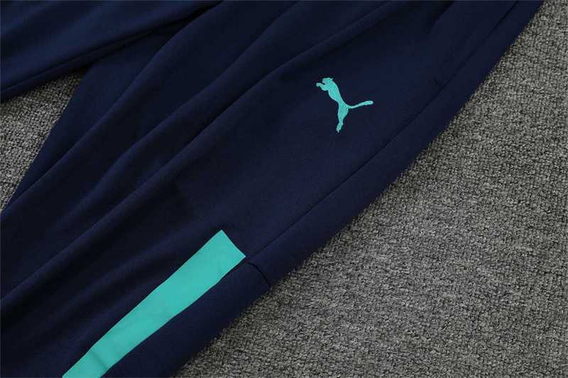 Polo Marseille color blue and green team logo 18
