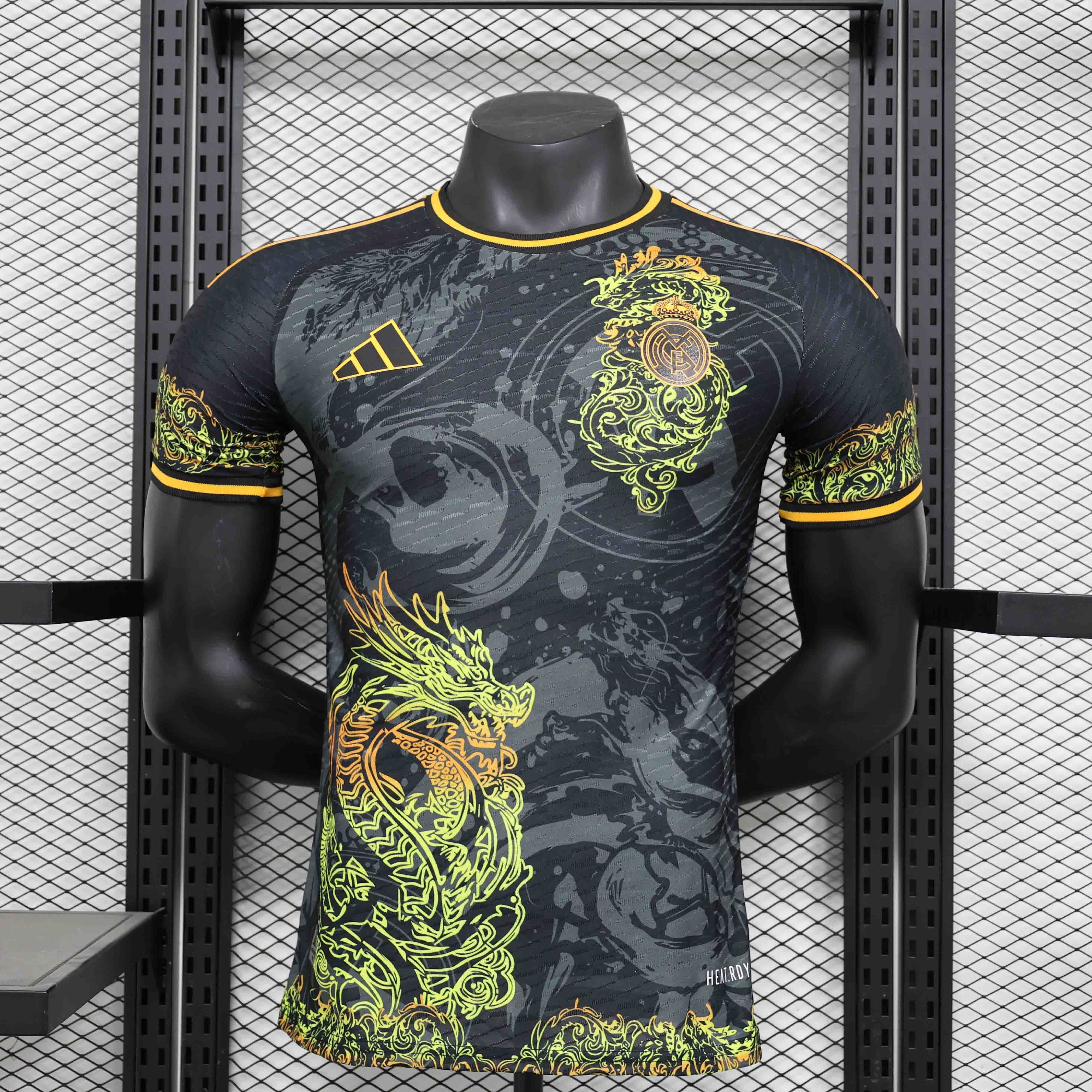 24-25 Real Madrid Golden Dragon Special Edition Player Version Shirt AAAAJersey Supplier Yupoo