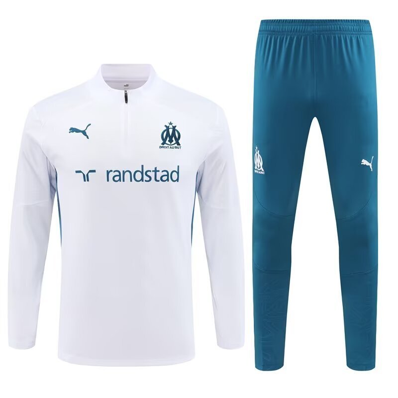 24-25 Marseille Long Sleeve Training Suit Football Shirts